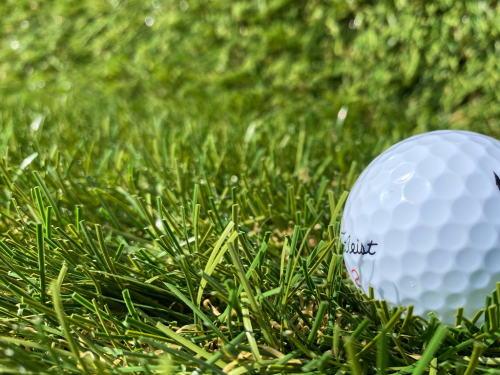 マスターズゴルフ ターフ | ゴルフ用に開発された人工芝、ショット 
